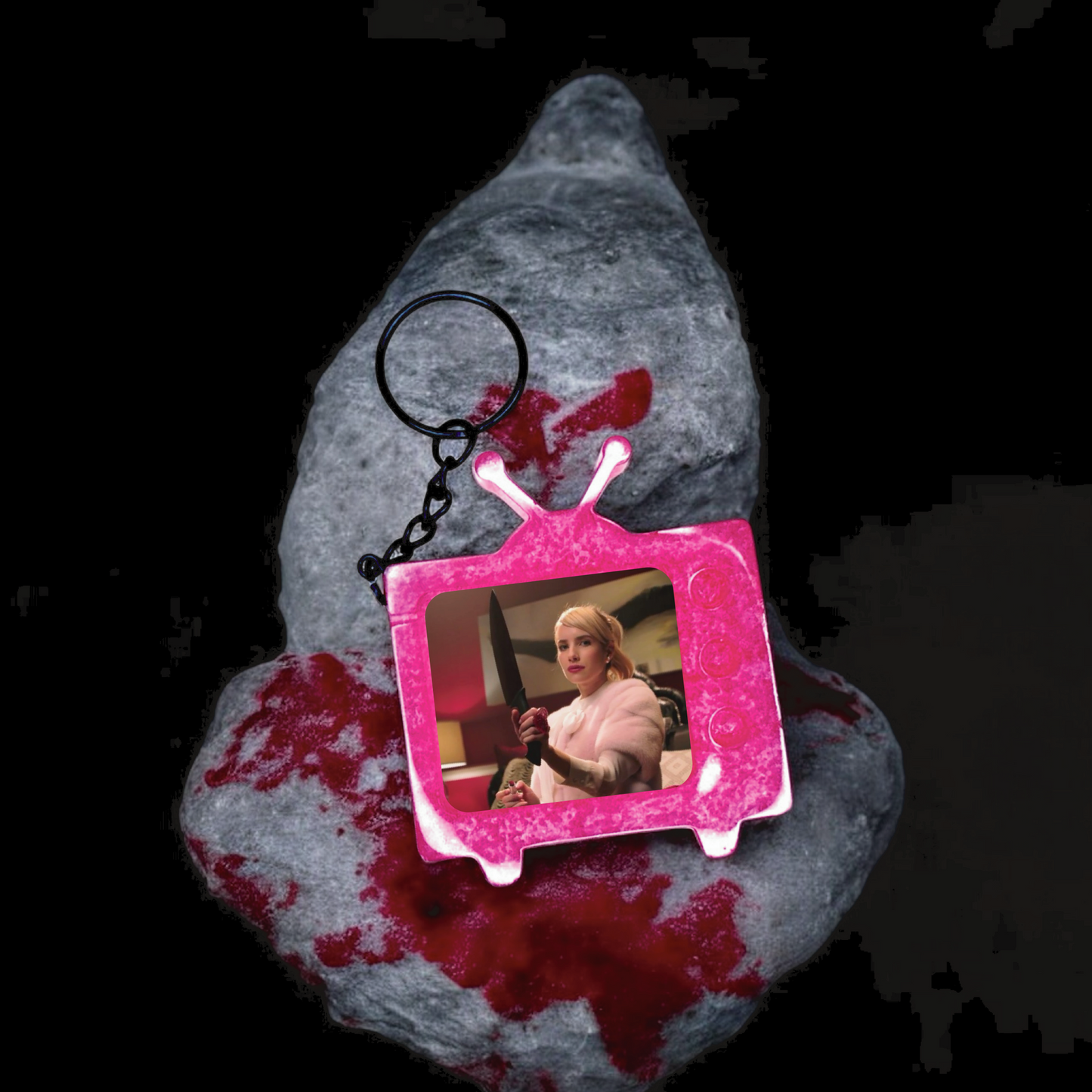 Scream Queens TV Keychain