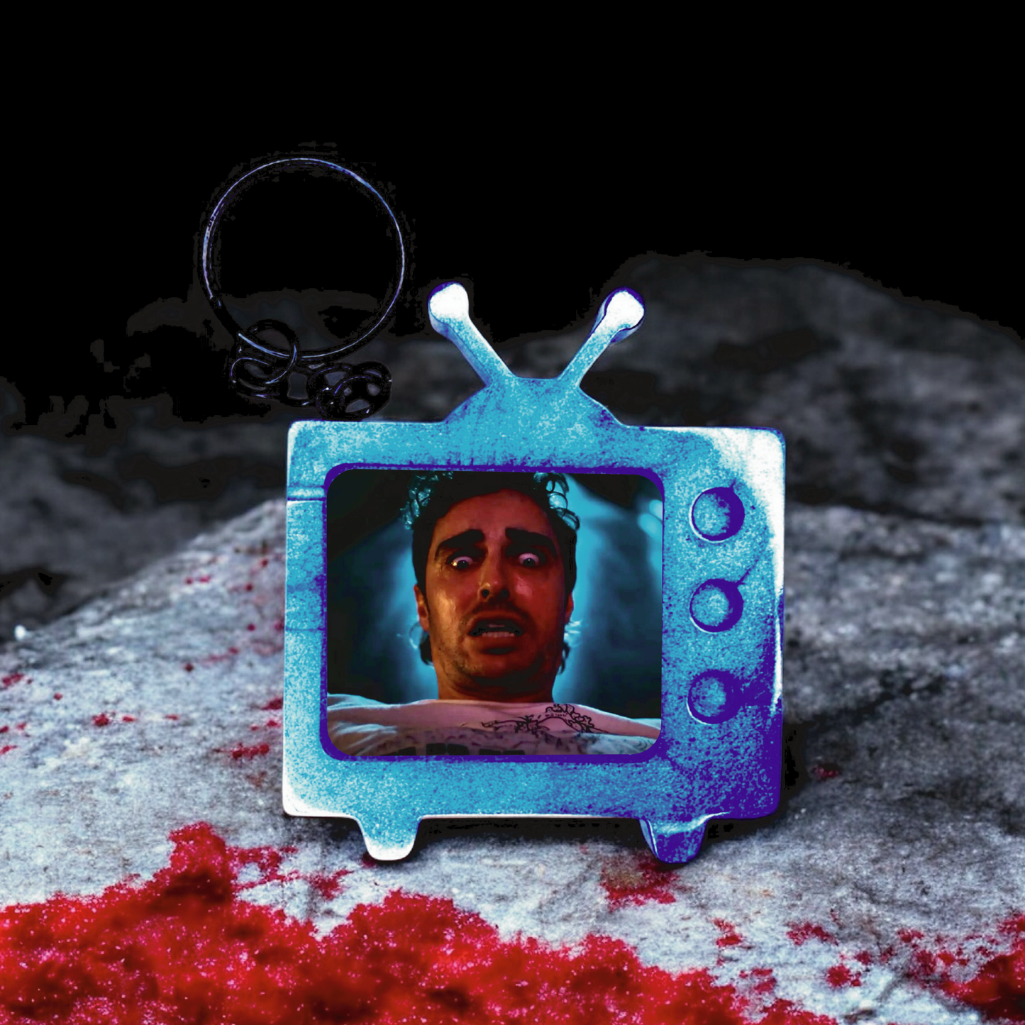 Together Tim TV Keychain