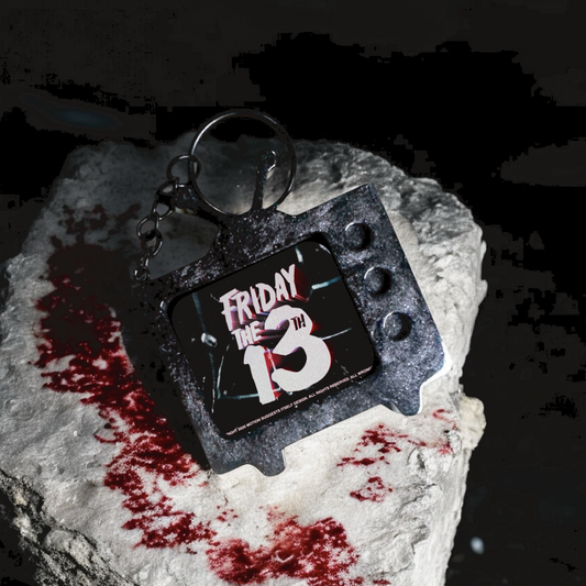 Friday the 13th TV Keychain
