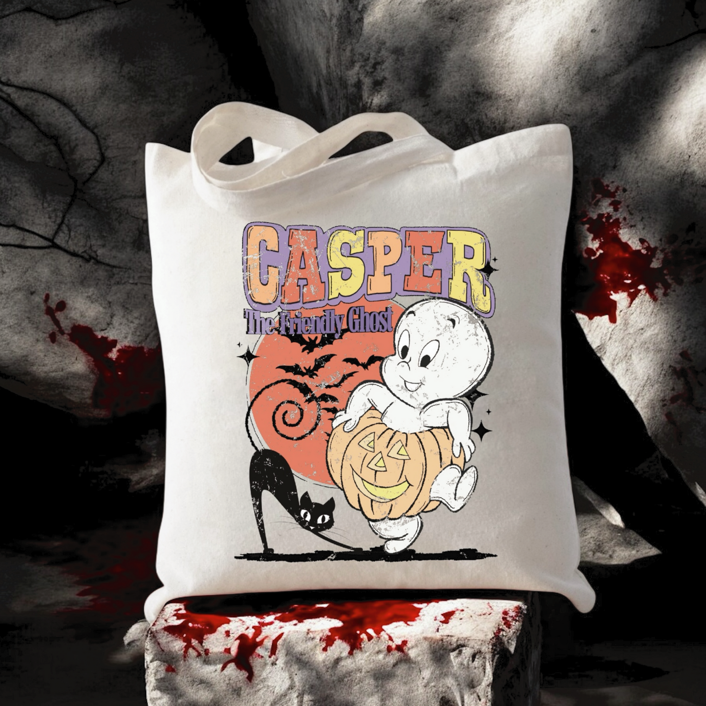Casper Canvas Tote Bag