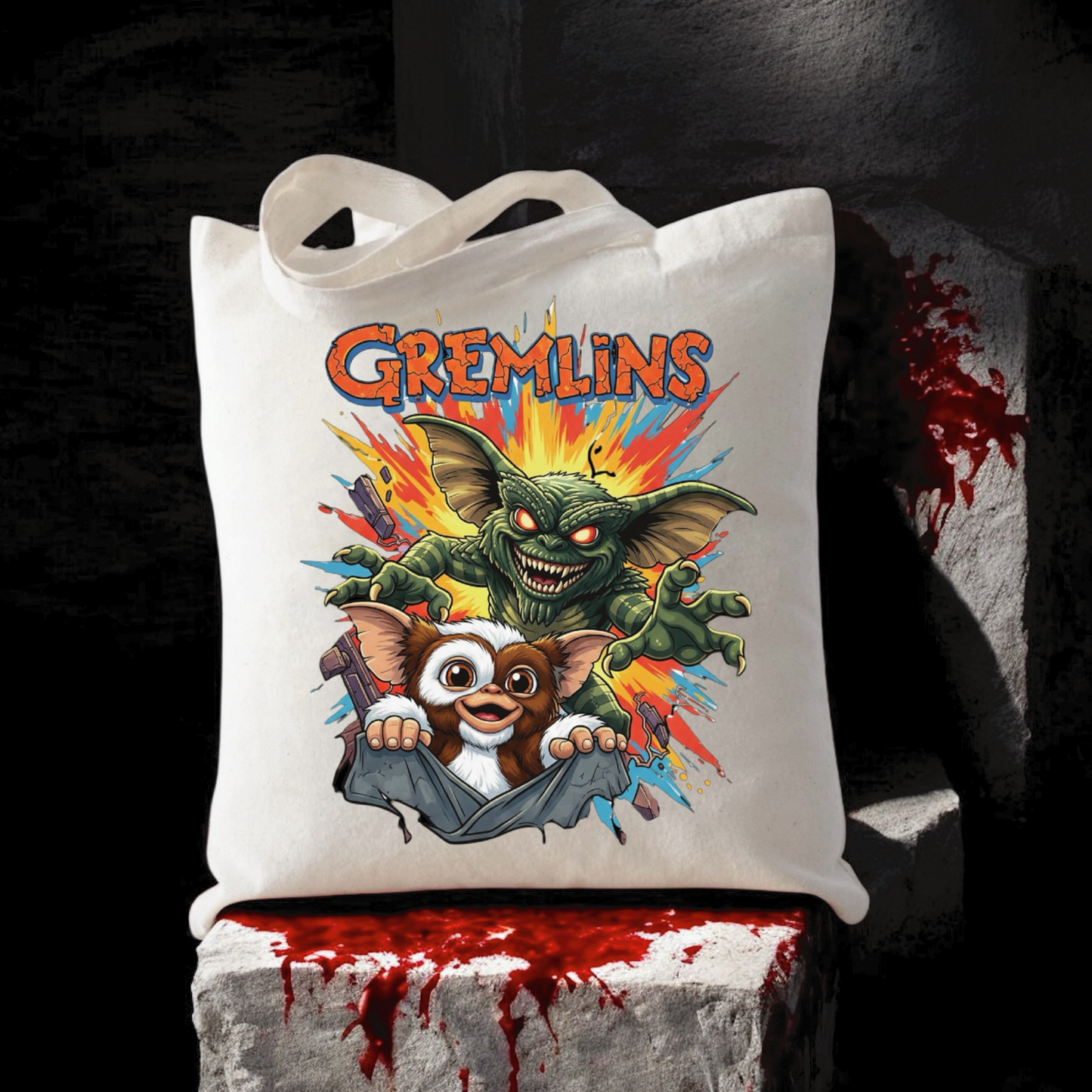 Gremlins Canvas Tote Bag