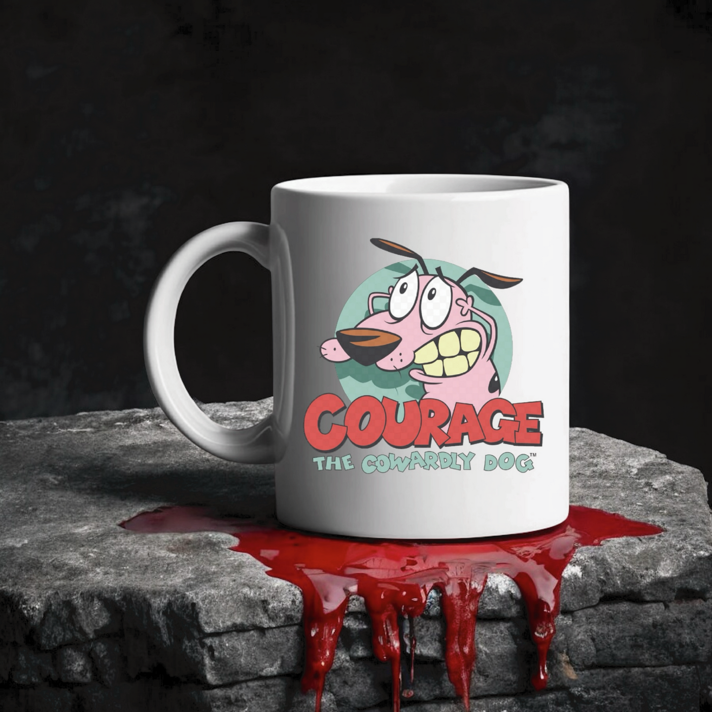 Courage the Cowardly Dog Mug