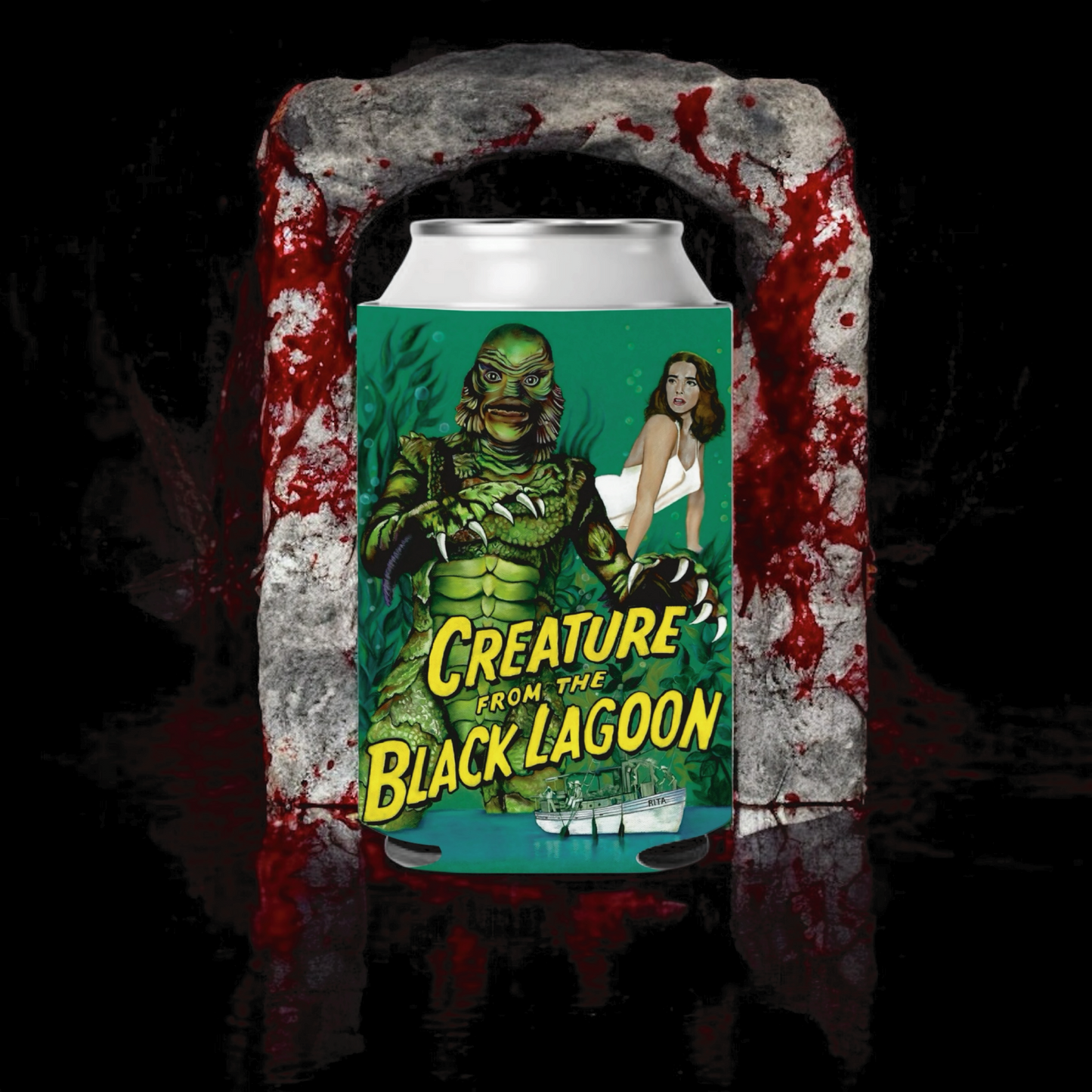 Creature of The Black Lagoon Koozie