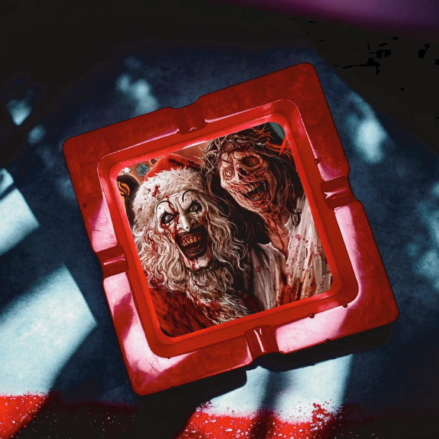 Terrifier Art & Vicky Ashtray