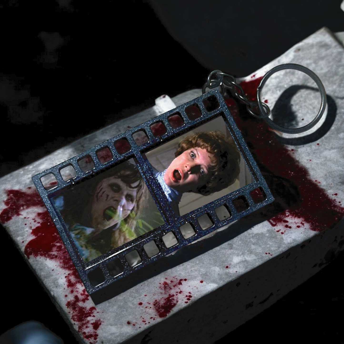 The Exorcist Film Reel Keychain