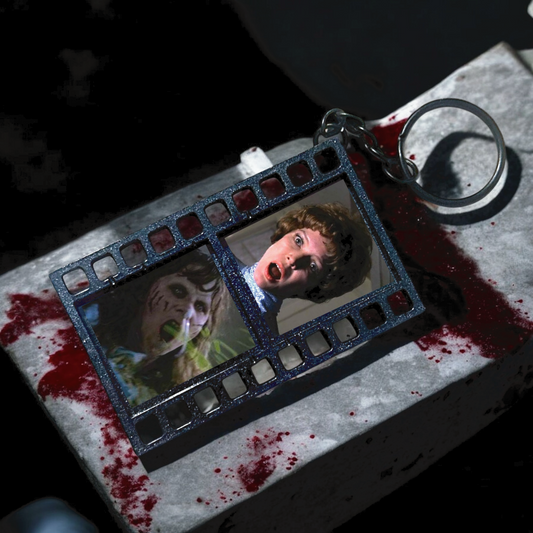 The Exorcist Film Reel Keychain