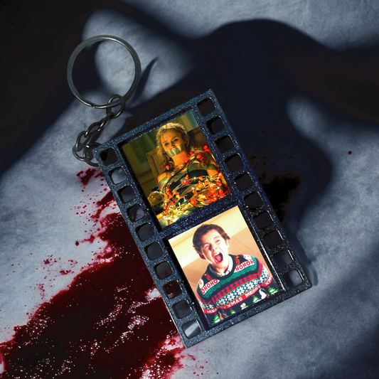 Better Watch Out Film Reel Keychain