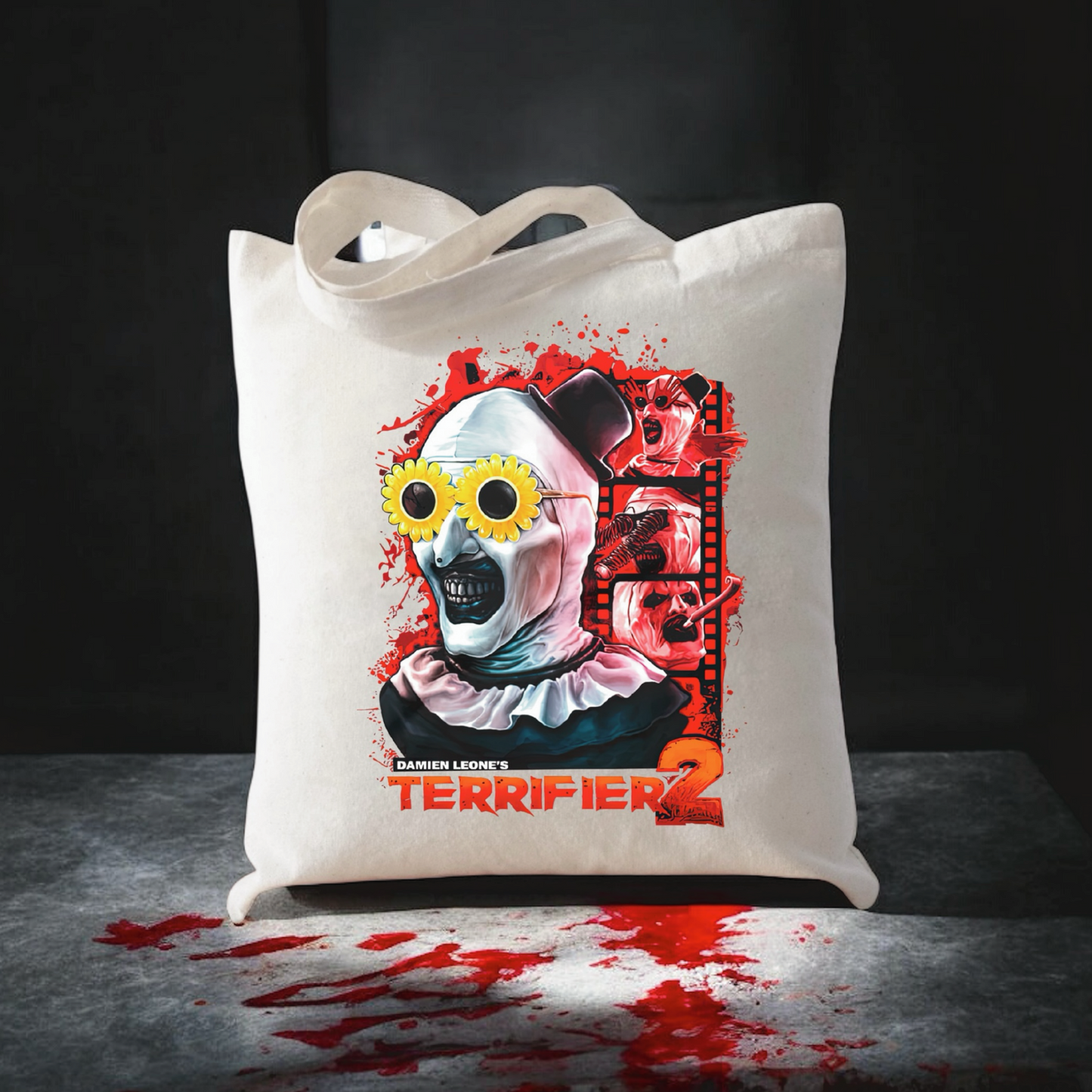 Terrifier 2 Canvas Tote Bag