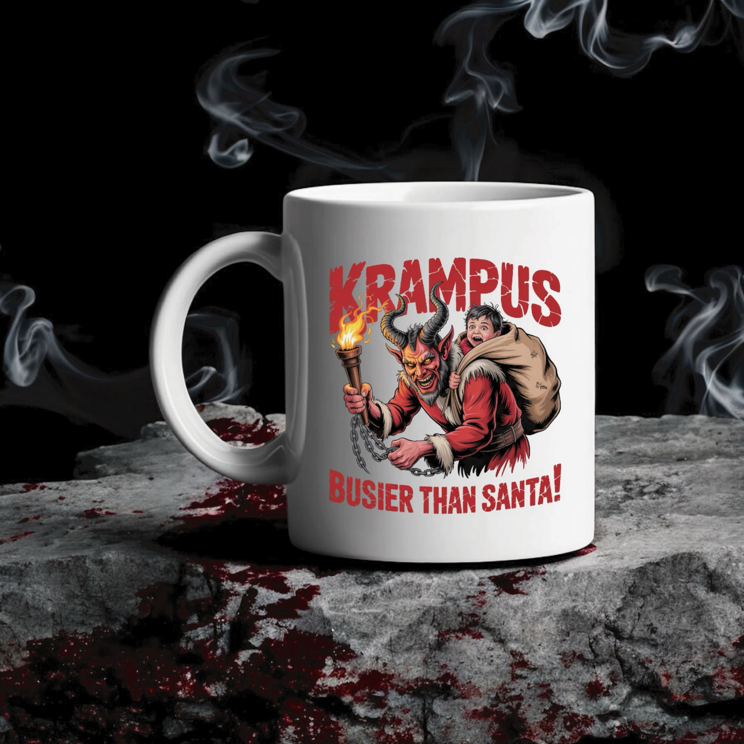 Krampus Santa Mug