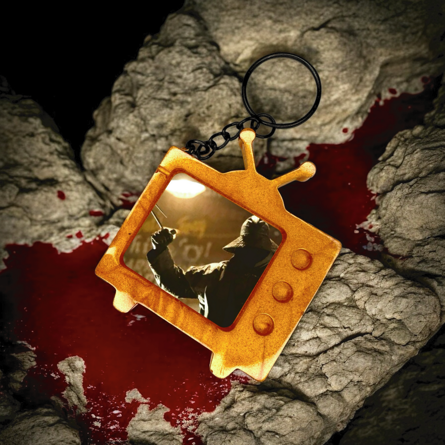 The Fisherman TV Keychain