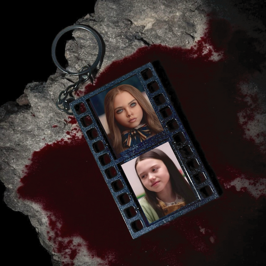 M3gan Film Reel Keychain