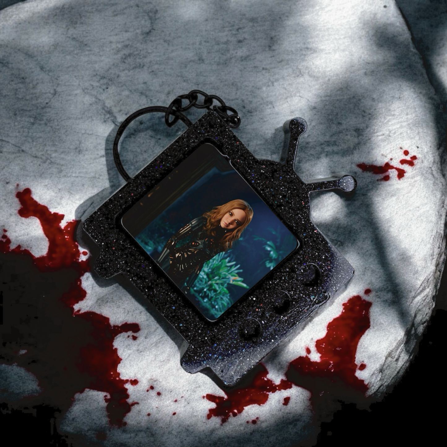 M3gan 2.0 TV Keychain