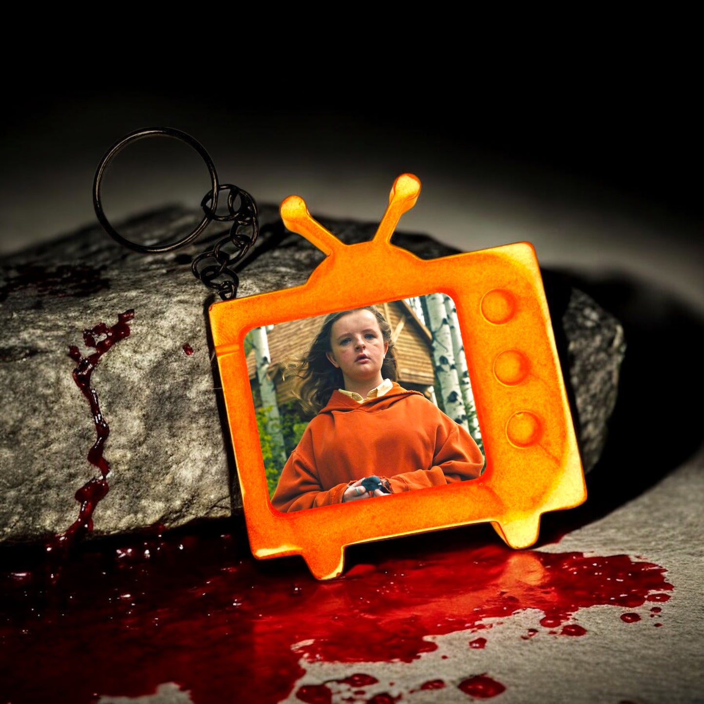 Hereditary Charlie TV Keychain