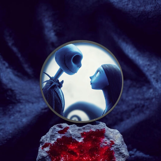 Jack & Sally Moon Pop Socket