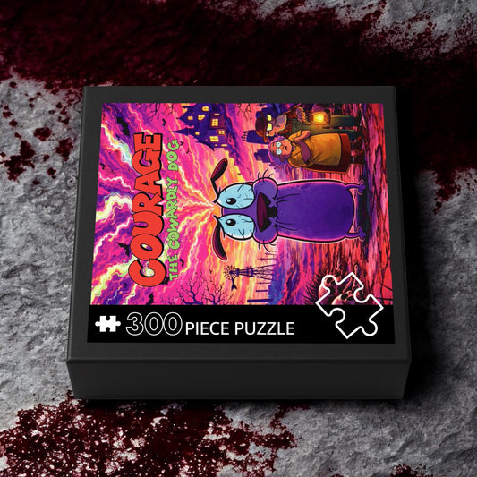 Courage The Cowardly Dog 300 Piece Jigsaw Puzzle