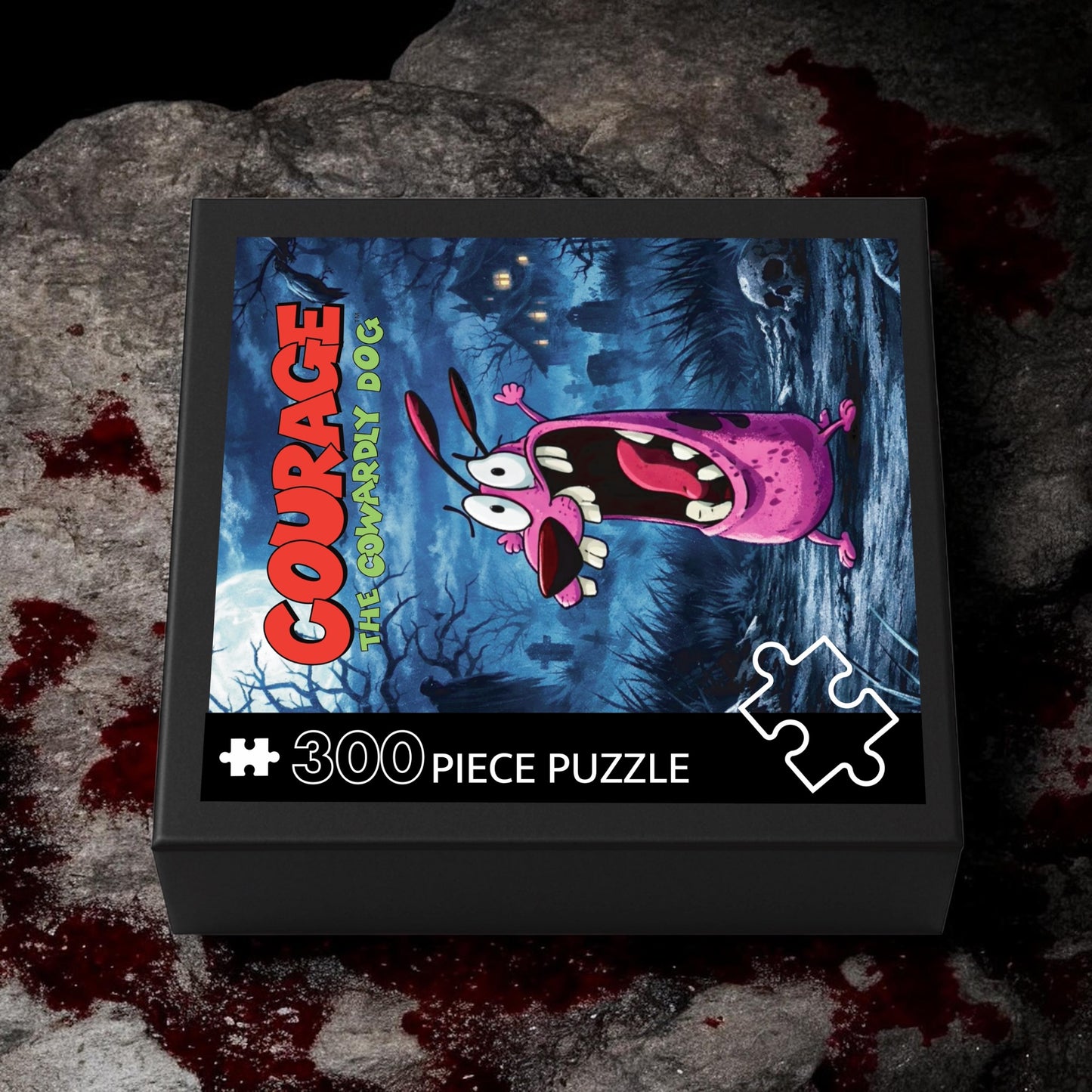 Courage The Cowardly Dog Scream 300 Piece Jigsaw Puzzle