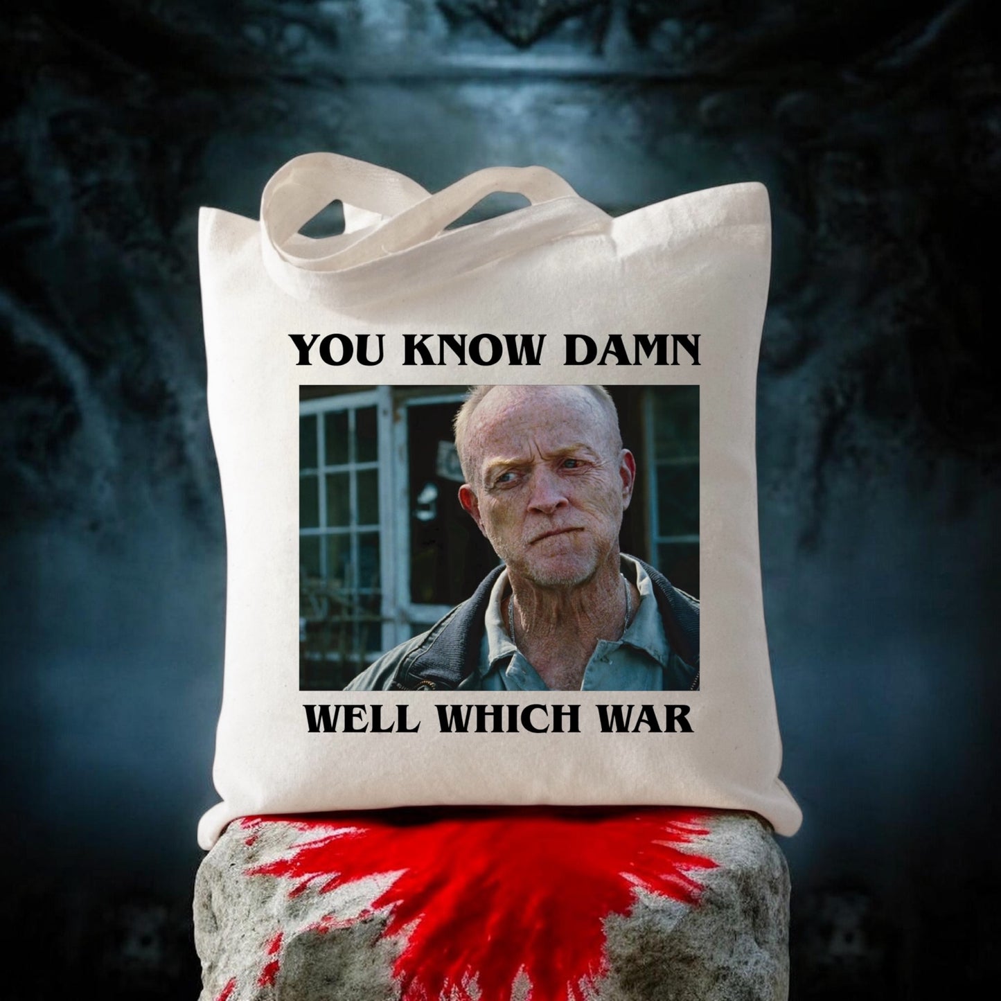 Cabin in The Woods Canvas Tote