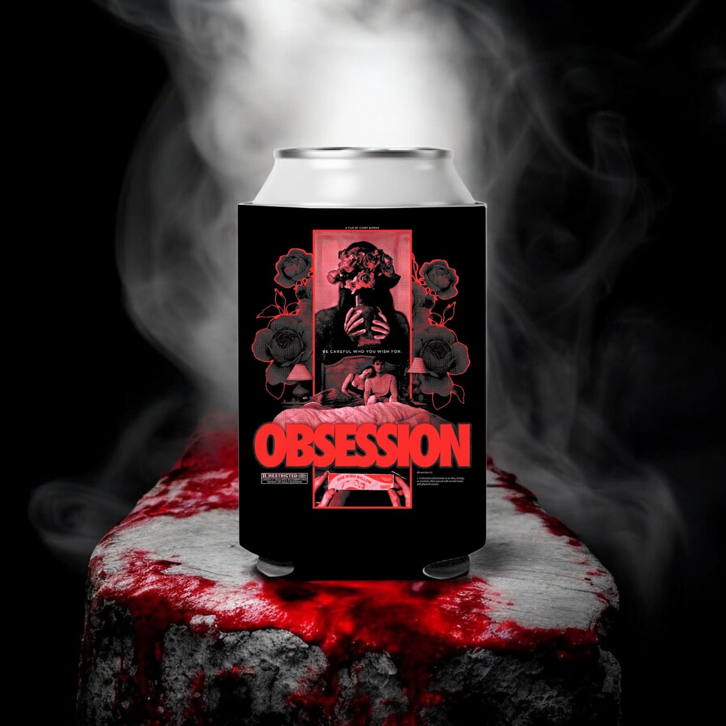 Obsession Flower Koozie