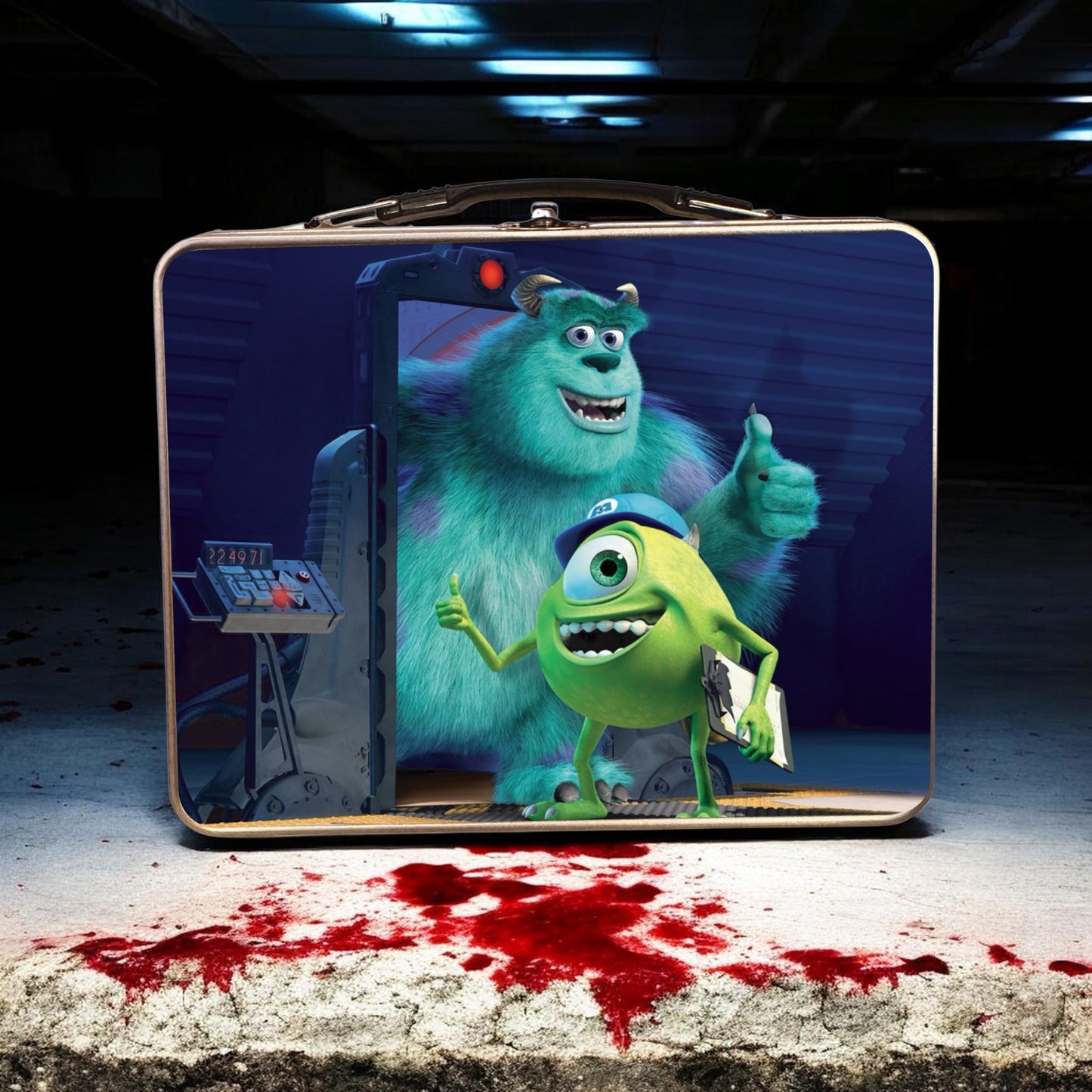 Mike & Sully Metal Lunchbox